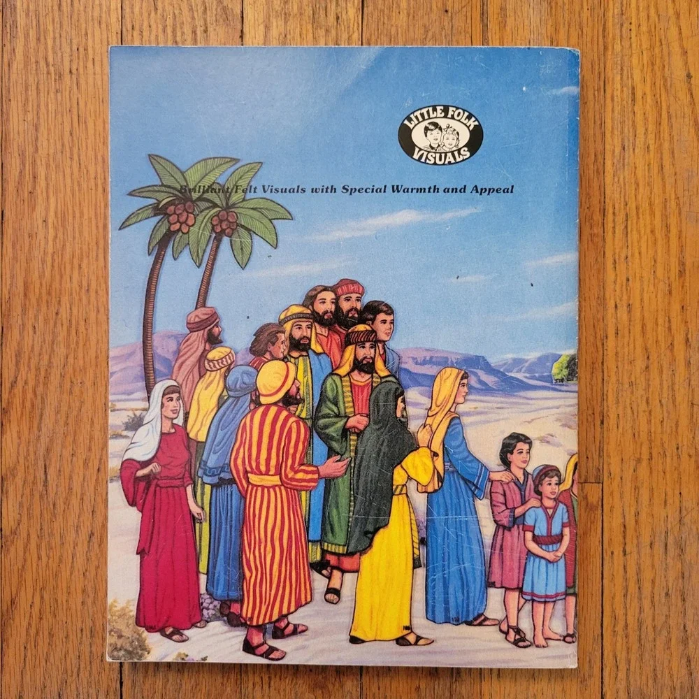 Little Folk Visuals Bible In Felt Manual 175 Lessons Sunday School Homeschool